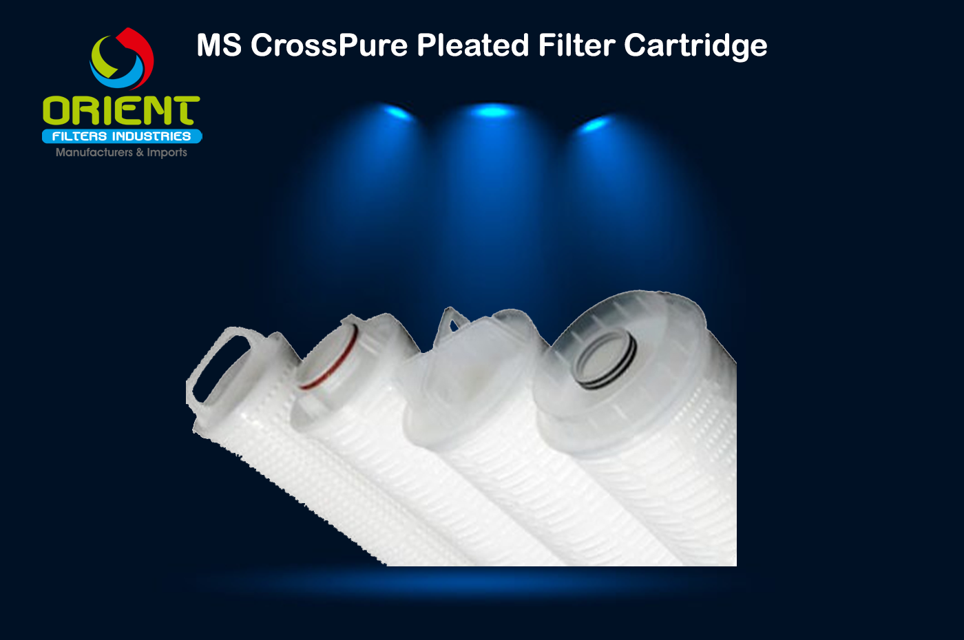 MS CrossPure Pleated Filter Cartridge