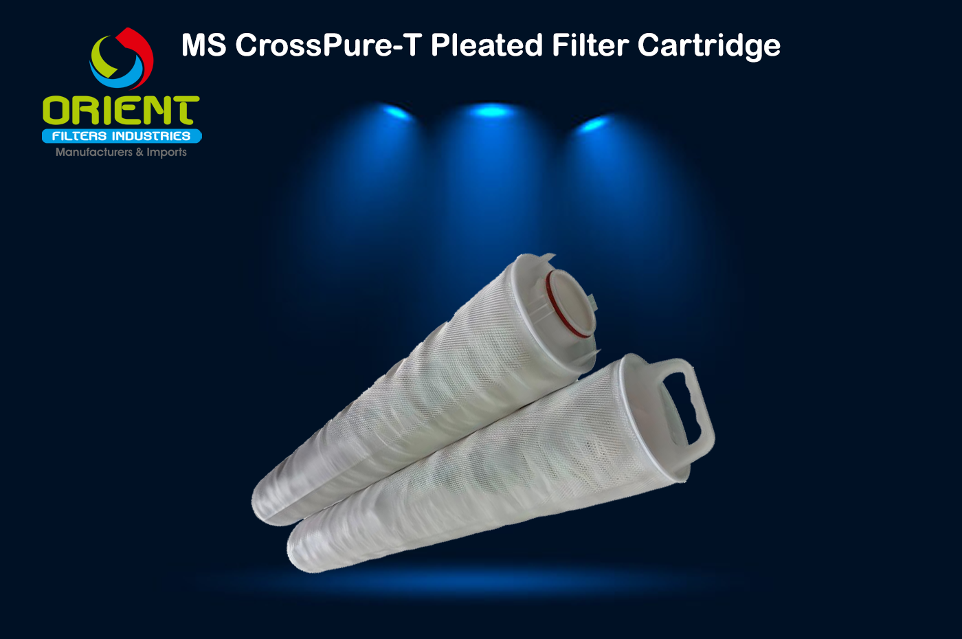 MS CrossPure-T Pleated Filter Cartridge